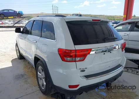 2013 Jeep Grand Cherokee Overland z USA, uszkodzony, nr VIN 1C4RJFCT5DC642313